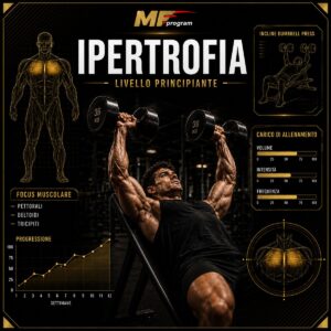 Copertina programma Ipertrofia livello principiante MFProgram