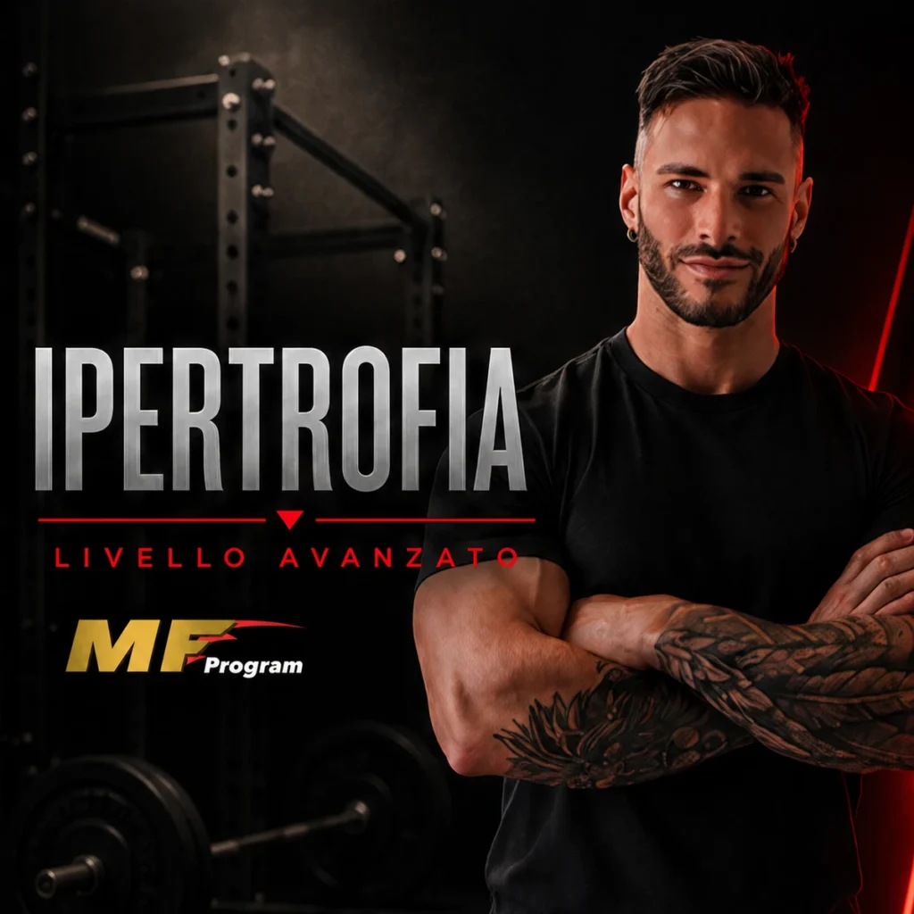 Copertina programma Ipertrofia livello avanzato MFProgram