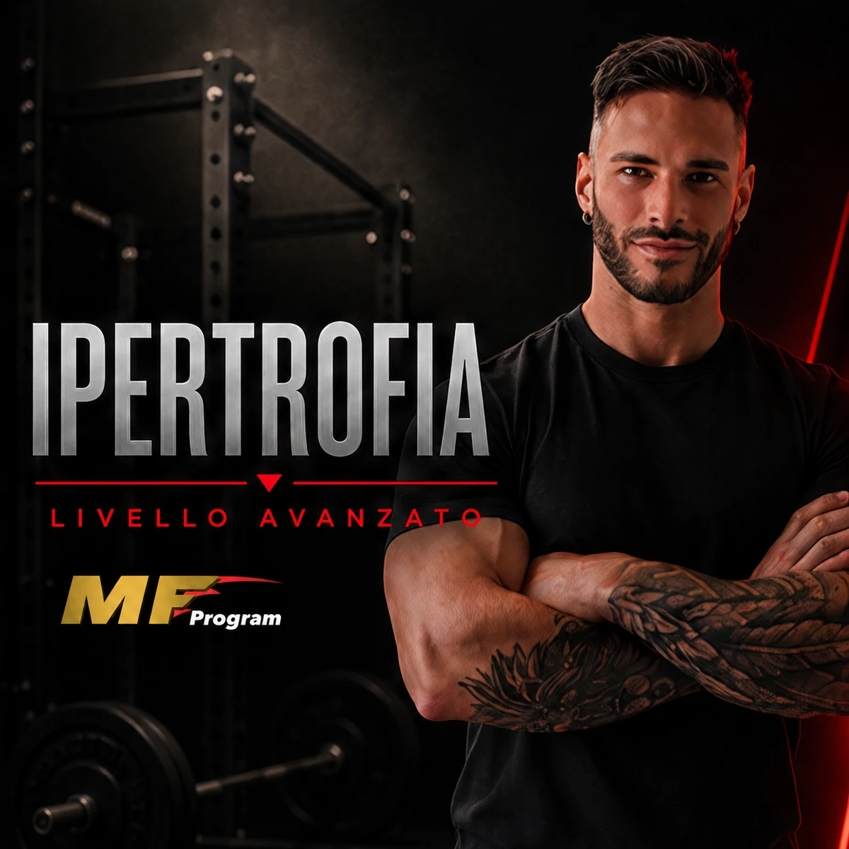 Copertina programma Ipertrofia livello avanzato MFProgram