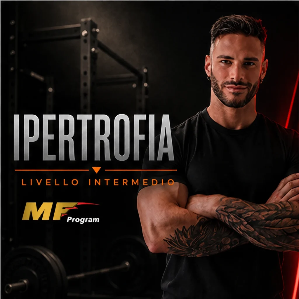 Copertina programma Ipertrofia livello intermedio MFProgram